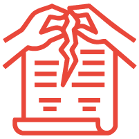 icone de contrat résilié