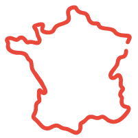 icone de la carte france